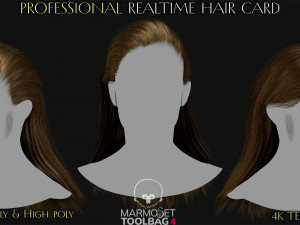 Realtime Haircard Vol 3 - No4 Modelo 3D