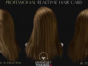 Realtime Haircard Vol 3 - No4 Modelo 3D
