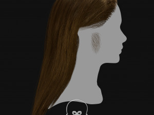 Realtime Haircard Vol 3 - No4 Modelo 3D