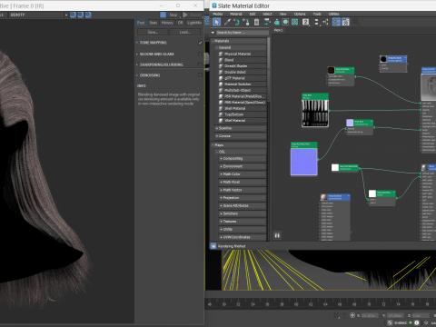 Realtime Haircard No14 3D Modell
