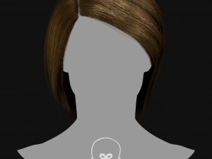 Realtime Haircard Vol 3 - No5 3Dモデル
