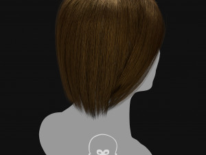 Realtime Haircard Vol 3 - No5 3Dモデル