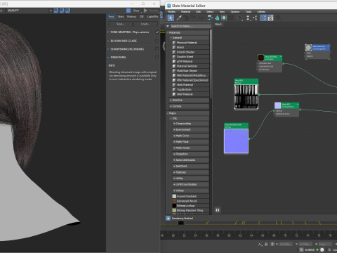 Realtime Haircard No15 3D Modell