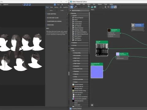 15 Professional Realtime Haircard 3D Model