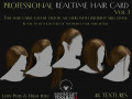 Professional Realtime Haircard Vol 3 Modelo 3D