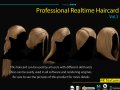 Professional Realtime Haircard Vol 3 3D 模型