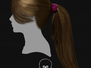 Realtime Haircard Vol 4 - No1 3D 模型