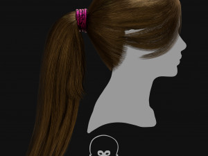 Realtime Haircard Vol 4 - No1 3D 模型