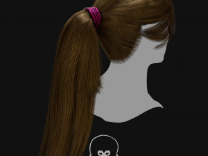 Realtime Haircard Vol 4 - No1 3D 模型