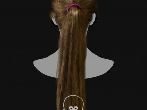 Realtime Haircard Vol 4 - No1 3D 模型