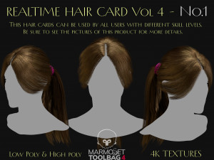 Realtime Haircard Vol 4 - No1 Modelo 3D