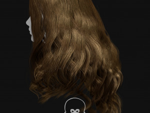 Realtime Haircard Vol 4 - No2 3D Model