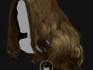 Realtime Haircard Vol 4 - No2 3D Model