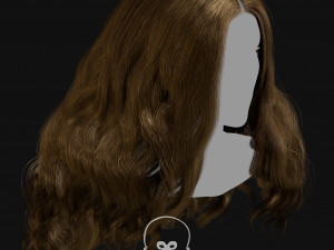Realtime Haircard Vol 4 - No2 3D Model
