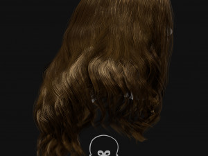 Realtime Haircard Vol 4 - No2 3D Model