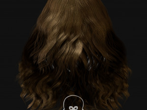 Realtime Haircard Vol 4 - No2 3D Model