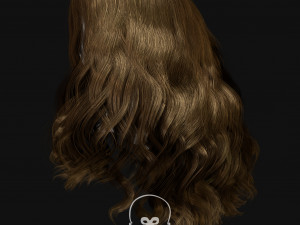 Realtime Haircard Vol 4 - No2 3D Model