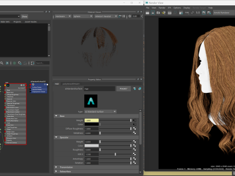 Realtime Haircard Vol 4 - No2 3D Model