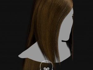 Realtime Haircard Vol 4 - No3 3Dモデル