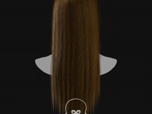 Realtime Haircard Vol 4 - No3 3Dモデル