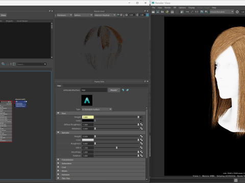 Realtime Haircard No18 3Dモデル
