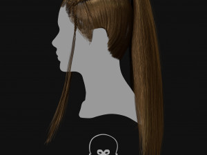 Realtime Haircard Vol 4 - No4 3D 모델