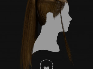 Realtime Haircard Vol 4 - No4 3D 모델