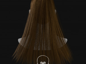 Realtime Haircard Vol 4 - No4 3D 모델