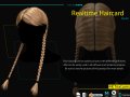 Realtime Haircard No20 3D Model