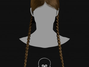 Realtime Haircard Vol 4 - No5 3D Model