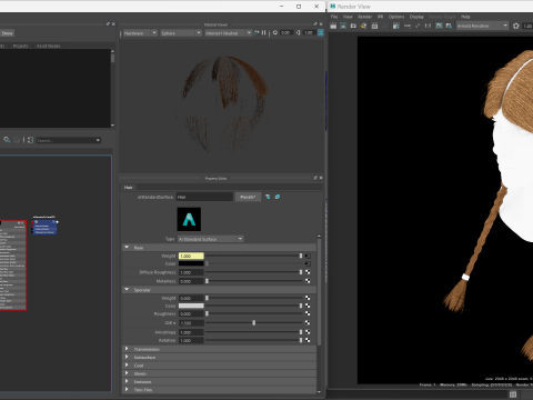 Realtime Haircard No20 Modello 3D