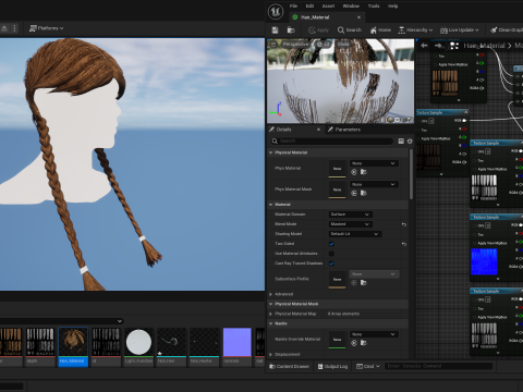 Realtime Haircard No20 Modello 3D