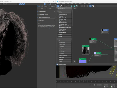 Realtime Haircard No21 3D Model