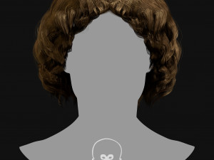 Realtime Haircard Vol 5 - No2 3D Model