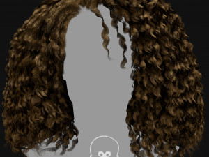Realtime Haircard Vol 5 - No3 3D Model