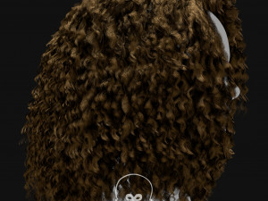 Realtime Haircard Vol 5 - No3 3D Model