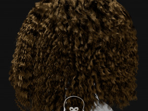 Realtime Haircard Vol 5 - No3 3D Model