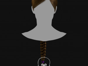 Realtime Haircard Vol 5 - No4 3D Модель