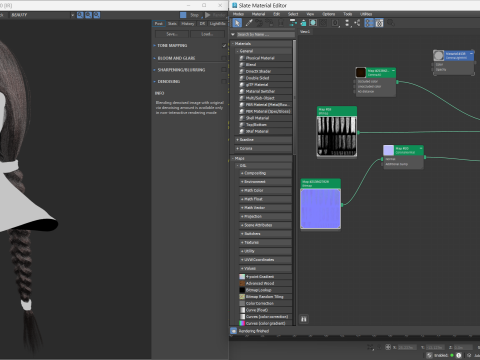 Realtime Haircard No24 Model 3D