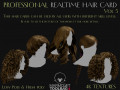 Professional Realtime Haircard Vol 5 3D Модель
