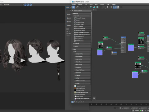 Professional Realtime Haircard Vol 5 3D Model