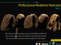 Professional Realtime Haircard Vol 5 3Dモデル