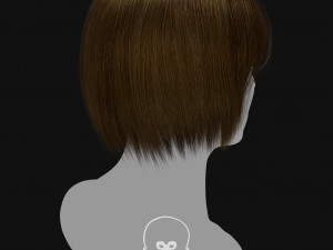 Realtime Haircard Vol 6 - No2 3D Model