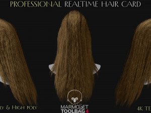 Realtime Haircard Vol 6 - No3 3Dモデル