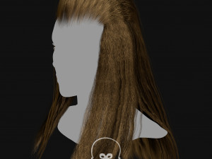 Realtime Haircard Vol 6 - No3 3Dモデル