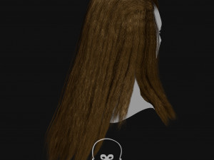 Realtime Haircard Vol 6 - No3 3Dモデル
