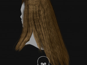 Realtime Haircard Vol 6 - No3 3Dモデル