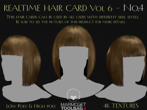 Realtime Haircard Vol 6 - No4 Modelo 3D
