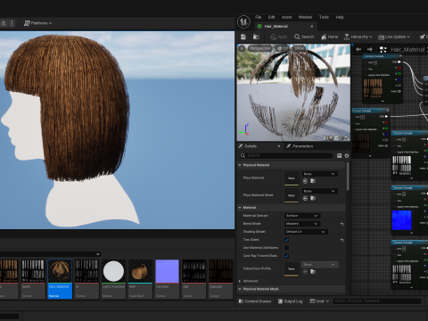 Realtime Haircard No29 3D Model