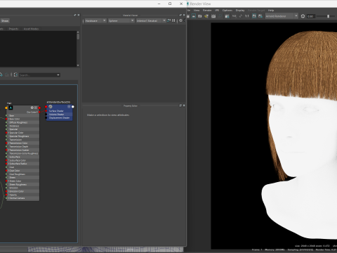 Realtime Haircard No29 3D Model